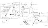 Diagram for 2002 Infiniti QX4 Power Steering Hose - 49717-5W500