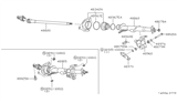 Diagram for 2003 Infiniti QX4 Steering Column - 48805-4W910