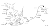 Diagram for 2000 Infiniti QX4 Oil Cooler Hose - 21306-4W006