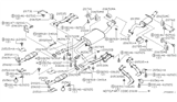 Diagram for Infiniti Exhaust Manifold Clamp - 20561-5W000