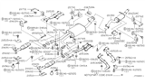 Diagram for Infiniti QX4 Exhaust Manifold Clamp - 20561-5W000