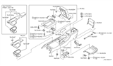 Diagram for Infiniti QX4 Cup Holder - 68430-0W010