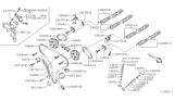 Diagram for 2001 Infiniti QX4 Timing Chain Tensioner - 13070-31U03