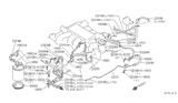 Diagram for 1995 Infiniti Q45 Vapor Canister - 14950-60U00