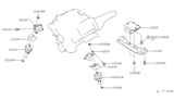 Diagram for Infiniti Q45 Transfer Case Mount - 11320-60U00