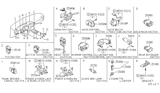 Diagram for Infiniti Q45 Mirror Switch - 25570-67U01