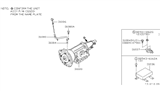 Diagram for 1993 Infiniti Q45 Dipstick - 31086-60U11