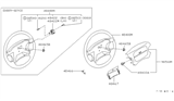 Diagram for 1994 Infiniti Q45 Air Bag - J8510-63U10