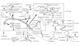 Diagram for 1993 Infiniti Q45 Power Steering Reservoir - 49180-63U01