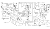 Diagram for Infiniti Fuel Pump Seal - 17342-01L00