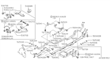 Diagram for 1995 Infiniti Q45 Ride Height Sensor - 53811-64U00