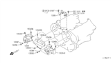 Diagram for 1995 Infiniti Q45 Timing Cover - 13587-60U02