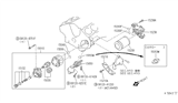 Diagram for 1995 Infiniti Q45 Oil Pump Seal - 15053-1P100