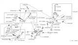 Diagram for 1994 Infiniti Q45 Power Steering Hose - 49725-63U20