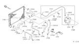 Diagram for Infiniti Q45 Coolant Reservoir - 21710-60U00