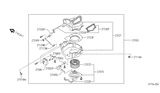 Diagram for 1993 Infiniti Q45 Blower Motor - 27220-60U00