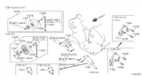 Diagram for 1994 Infiniti Q45 Idler Pulley Bolt - 11928-60U00