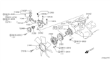 Diagram for Infiniti Q45 Radiator fan - 21060-60U00