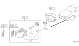 Diagram for 1993 Infiniti Q45 Fog Light Bulb - 26293-C9904