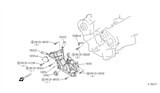 Diagram for 1995 Infiniti Q45 Timing Cover - 13500-60U01