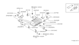 Diagram for Infiniti Q45 Exhaust Hanger - 20651-60U00