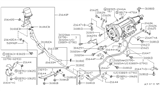 Diagram for Infiniti Q45 Automatic Transmission Oil Cooler Hose - 21632-67U02