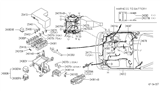 Diagram for Infiniti Q45 Battery Cable - 24080-60U00