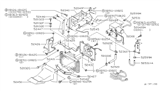 Diagram for 1991 Infiniti Q45 Oil Cooler - 52421-62U00