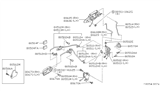 Diagram for Infiniti Q45 Door Lock Cylinder - 80502-59J00