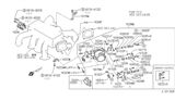 Diagram for 1995 Infiniti Q45 Throttle Position Sensor - 22620-67U10