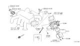 Diagram for 1996 Infiniti Q45 Throttle Body Gasket - 16175-64U02