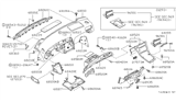 Diagram for 1996 Infiniti Q45 Ashtray - 68800-67U05