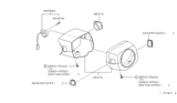 Diagram for 1995 Infiniti Q45 Instrument Panel Light Bulb - 26261-89905