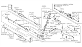 Diagram for 1990 Infiniti Q45 Drag Link - 48521-68U25