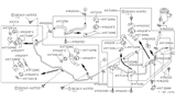 Diagram for 1996 Infiniti Q45 Power Steering Hose - 49725-60U11