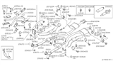 Diagram for 1992 Infiniti Q45 Catalytic Converter - 20010-64U00