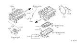 Diagram for 1992 Infiniti Q45 Dipstick Tube - 11150-60U00