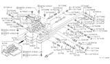 Diagram for 1997 Infiniti Q45 Valve Body - 31711-41X00