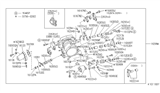 Diagram for 1991 Infiniti Q45 Throttle Body - 16119-61U10