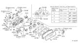 Diagram for Infiniti QX4 Instrument Panel Light Bulb - 24860-40F01