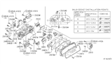 Diagram for 1991 Infiniti G20 Instrument Panel Light Bulb - 24860-40F01