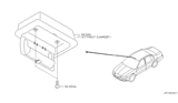 Diagram for Infiniti I30 Interior Light Bulb - 96980-8J002