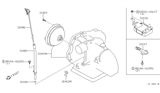 Diagram for Infiniti I30 Dipstick - 31086-2Y101