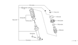 Diagram for 2002 Infiniti I35 Shock Absorber - 56210-6Y425