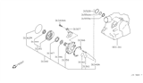 Diagram for 1999 Infiniti I30 Oil Pump - 31340-80X01