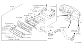 Diagram for 2003 Infiniti I35 Climate Control Module - 27512-2Y960