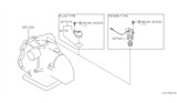 Diagram for Infiniti I30 Speed Sensor - 32702-3Y112