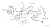 Diagram for Infiniti FX45 Cylinder Head - 11090-8J100