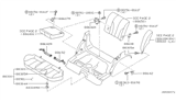 Diagram for 2004 Infiniti I35 Seat Cushion - 88300-5Y805