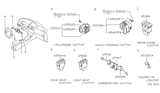 Diagram for Infiniti Q45 Clock Spring - 25567-AR200